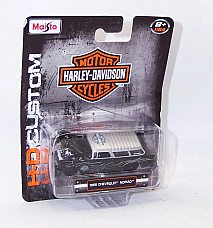 1:64 2015 MAISTO HARLEY-DAVIDSON HD CUSTOM 1955 CHEVROLET NOMAD WAGON 15380 NIP