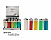 new zico high quality disposable lighters x 5 assorted colours