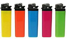 Disposable Normal Flame Bulk 5 Pack Lighters