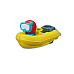 BBJunior Splash N Play Rescue Raft with Light & Bubble Effect