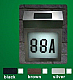 Solar Power House Numbers - Black or Brown