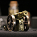 Cannon style windproof lighter collectable brass