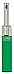 Clipper mini tube refillable electronic utility lighter Clipper quality Green