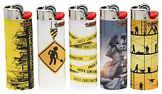 bic collectable set of five lighter fast post comes with a free led torch light
