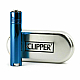 clipper metal lighter Blue normal flame, genuine product 2 year warranty