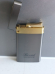 Zico/Broad  jet  lighter gas refillable slimline  grey and gold