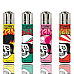 Clipper super lighter gas refillable collectable,set of 4 most reliable lighter