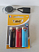 Bic lighters  pk 3 with large hd lighter leash  fast shipping