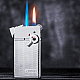 Jobon Dual Flame Lighter Jet Torch & Normal flame, Butane Gas Flint fast shippin