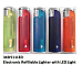 CLIPPER LIGHTERS wholesale  48 Translucent collectible comes with bonus led li