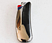 silver grey  Curved Lighter Case  for Large bic lighter complete with lighter