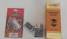 Dragon leaf Oil Lighter With Accessories collectable with kit flints wick Fluid