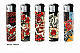 LIGHTER ELECTRONIC GAS REFILLABLE retro lady   x2 fast free postage limited edit