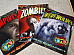 3D Chillers Vampires Werewolves Zombies Set 3 Horror  Books 3D Glasses INCLUDED