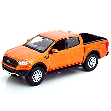 Maisto Licensed 2019 Ford Ranger 4 Door Cab orange scale 1:27 collection