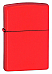 ZIPPO Windproof Lighter Red Matte Genuine Zippo lighter