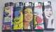 new large gas refillable electronic  lighters large  x 5  FACES