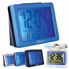 Sansai CR075E LCD ALARM Large LCD Backlight Display Alarm Clock with Calender