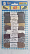 Assorted  shoe laces pack of ten pairs assorted