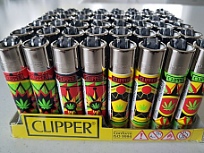 CLIPPER LIGHTERS wholesale  48 Leaf  collectible