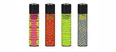 Clipper  4 xunique patterns Refillable Lighters  collectable set of 4+ bonus