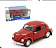 MAISTO Licensed diecast model 1973 Volkswagen Beetle Red scale 1:24 collection