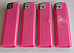 4x large  Electronic Lighters gas refillable adjustable flame solid colour pink
