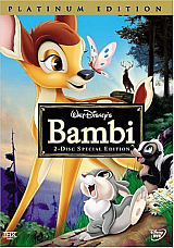 Walt disney  bambi platinum edition 2 disc set  24.95