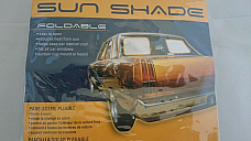 2 sets of 2  UBL Car Sun shade set 2 pce foldable  good value