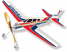 2 x PA28 Archer Rubber Band Powered  Model Light Plane Kit: Lyonaeec Trainer