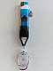 Zico Aquatic lighter gas refillable collectable unique  with retacktable leash