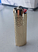 Bic Lighter case LIGHT GOLD daple case with  bic lighter turn your lighter into