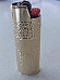 Bic Lighter case LIGHT GOLD daple case with  bic lighter turn your lighter into
