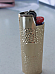 Bic Lighter case LIGHT GOLD daple case with  bic lighter turn your lighter into