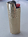Bic Lighter case LIGHT GOLD daple case with  bic lighter turn your lighter into