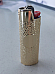 Bic Lighter case LIGHT GOLD daple case with  bic lighter turn your lighter into