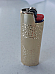Bic Lighter case LIGHT GOLD daple case with  bic lighter turn your lighter into
