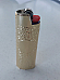 Bic Lighter case LIGHT GOLD daple case with  bic lighter turn your lighter into