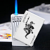 Playing Card Lighter Butane Wind proof Jet Lighter Joker & led torch