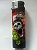 Zico LIGHTER ELECTRONIC GAS REFILLABLE  skull and crown QUALITY free postage ++