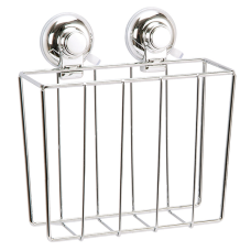 CLASSIC CHROME WIRE MAGAZINE RACK