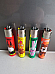 Clipper  4 Cute Animals Refillable Lighters  collectable set of 4+ bonus