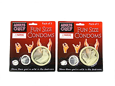 fun size novalty condoms