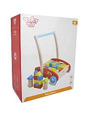 BABY WALKER TKC281  Rec. Age: 12 Months + wooden with blocks