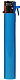 slimline gas refillable normal flame solid colour lighter blue