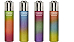 Clipper  4 xTriple gradiant Refillable Lighters  collectable set of 4+ bonus