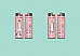 Bic miss Bic lighters collectible  fashion pattern