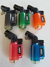 MRKZico jet flame lighter gas refillable new style mini Torch LOT OF FIVE