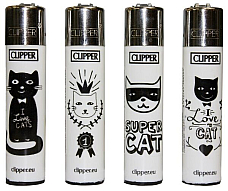 Clipper super lighter gas refillable collectable,set of 4 most reliable lighter