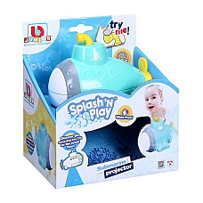 BB Junior Splash N Play Submarine Projector Bath/Shower Water Float Toys f/ Baby